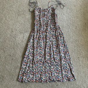 For Love and Lemons satin floral dress